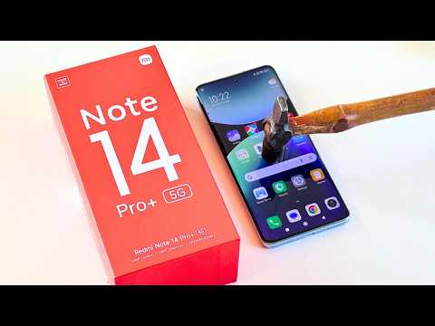 Redmi Note 14 Pro Plus Screen Scratch Test