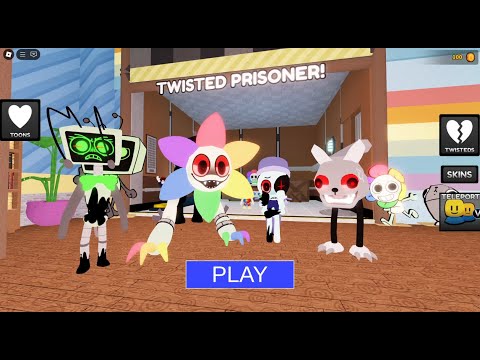 Dandys World PRISON RUN!!! OBBY #roblox #scarryobby