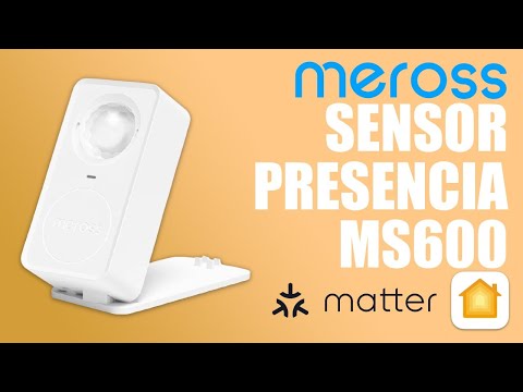 Sensor de Presencia Meross con Matter