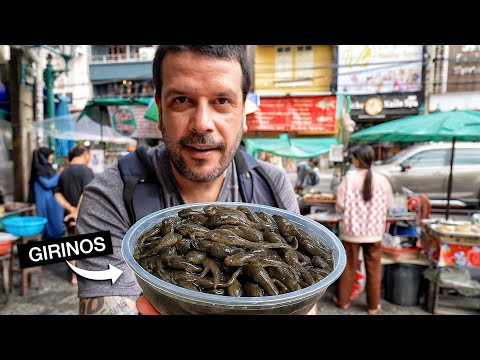 Provando COMIDAS EM BANGKOK que você nunca viu!! 😳 🇹🇭