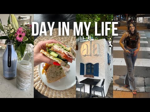 trader joes haul, floral arrangements, summer sandwich recipe, date night | DAY IN MY LIFE