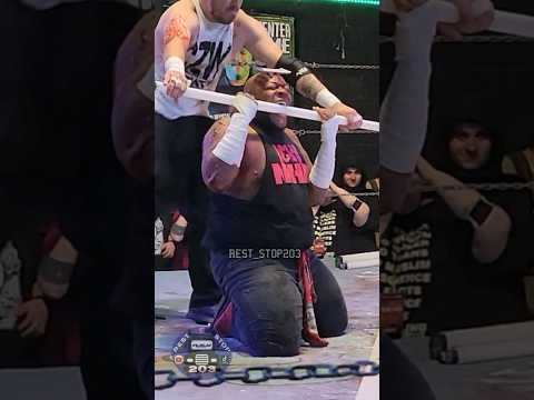 OUCH! #reststop203  #deathmatch #deathmatchwrestling #NHB52 #ICWNHB #tube #hoodfoot #kirk