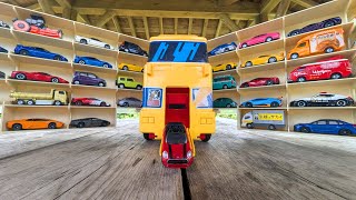 48 kinds of Tomica ☆ Big Great Convoy & Cleaning Roller