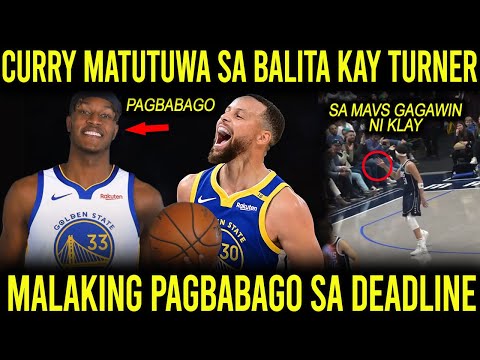 CURRY MATUTUWA SA BALITA KAY MYLES TURNER! KLAY NAGTATAGUMPAY NA SA DALLAS! HISTROY SA MAVS GAGAWIN!