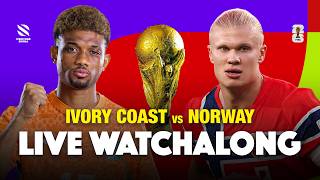 Amad vs Haaland! 🔥 Ivory Coast vs Norway Live Watchalong Malayalam