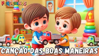 Aprendendo Boas Maneiras com Música Divertida! | Vídeo Educativo para Crianças