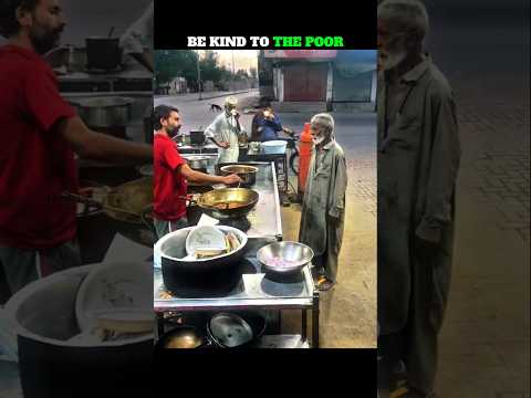 Be Kind To The Poor❤️