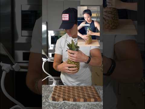 How to eat a pineapple like a pro part 3 hits different. Get my free energy guide in bio!