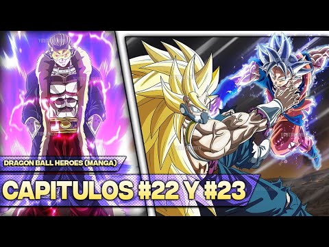 Dragon Ball Heroes (Manga Oficial) - Capitulos 22 y 23 | Goku UI APALIZA a Cumber