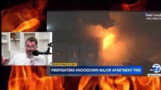What started the LA wildfires ?