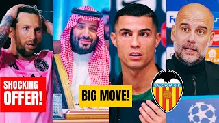 Lionel Messi OFFERED Blank Cheque to Join Al-Ittihad! | Cristiano Ronaldo, Pep Guardiola, Toni Kroos