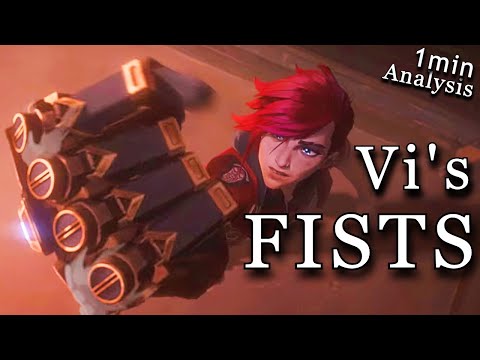 Arcane's WEAPONS Tell a Story... | 1min Analysis #shorts