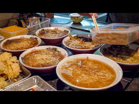 ラーメン一杯５００円。７８歳スーパーおじいちゃんと孫娘で営む素朴な屋台ラーメンに密着。日本の料理職人５選。