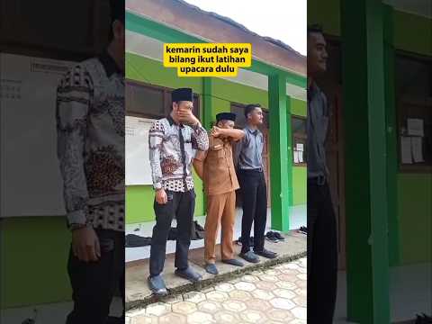 Akibat gak nurut sama guru sih#hiburan #kereatif