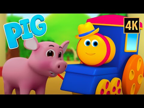 Let's Play Name the Animal Sound Song & Learning Video for Kids