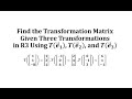 Linear Transformations and Vector Analysis