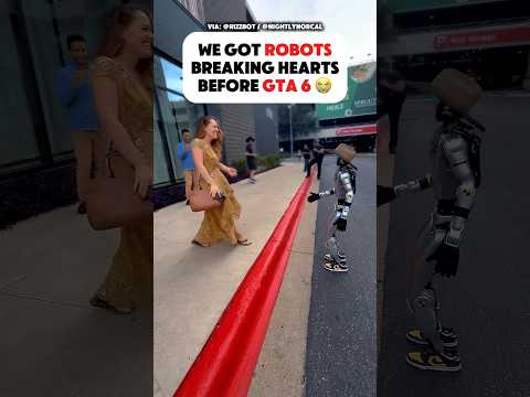 We Got Robots Out Here Breaking Hearts in 2025…💀💔#robot#rizzbot#thefutureishere#ai#funny#shorts