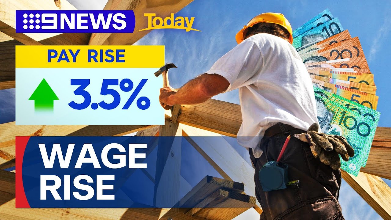 Minimum wage set to increase for millions of Australians | 9 News Australia