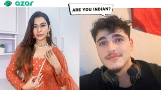 Wearing Indian Outfit On AZAR | OMETV Alternative