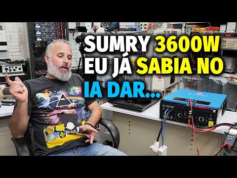 SUMRY 3600W no Teste Limite Extremo, Veja no QUE DEU, Eu ja SABIA! - Eduardo Aquino