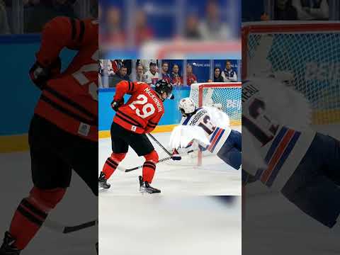 Johnny Gaudreau blocks Nate MacKinnon’s shot!