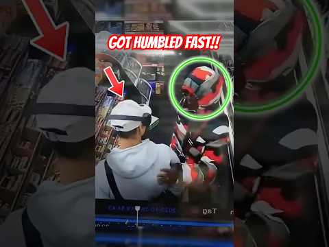 Thug Tried Extortion in a Store…