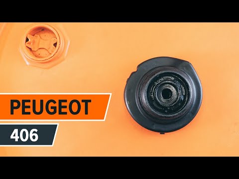 Как да сменим опора на предния амортисьор на PEUGEOT 406 ИНСТРУКЦИЯ | AUTODOC