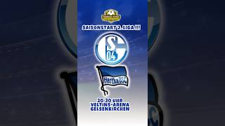 Saisonstart 2. Bundesliga - endlich wieder rollende Bälle | Schalke 04 vs. Hertha BSC Berlin