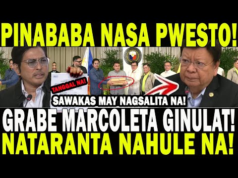 PINABABA NASA PWESTO! GRABE MARCOLETA GINULAT! SAWAKAS MAY NAGSALITA NA! NATARANTA NAHULE NA!