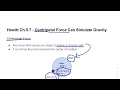 Centripetal Force and Projectile Motion