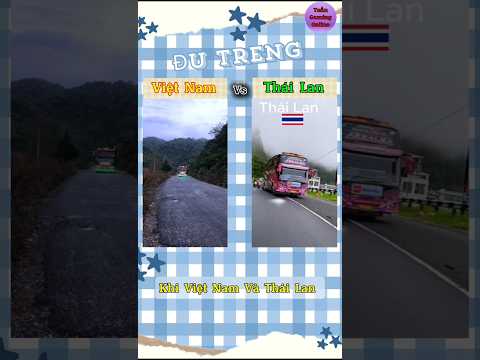 Việt Nam Và Thái Lan Đu Treng Bấm Còi Xe Theo Điệu Nhạc, Ai Sẽ Đỉnh Hơn #vietnamese #shorts #đutreng