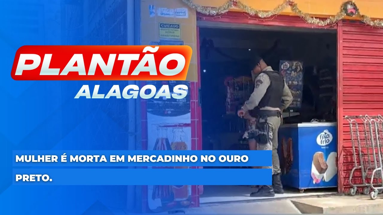 Mulher &eacute; morta em mercadinho no Ouro Preto.