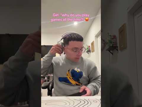 This is why boys play games.. 😢