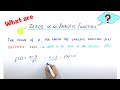 Zeros of Analytic Functions