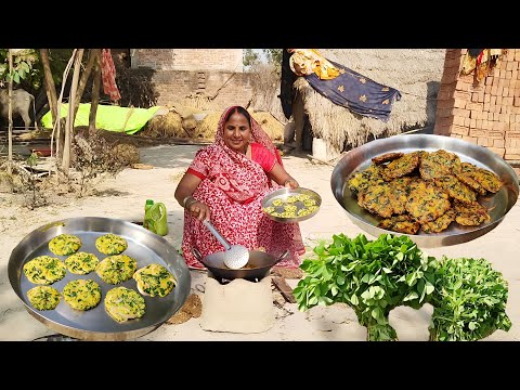 सर्दियों में ताज़ी मेथी का कुरकुरा टिक्की बनाने का सीक्रेट तरीका || Methi ka tikki recipe