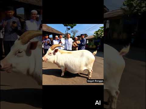 Kambing mengandung babi