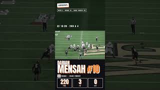 Darian Mensah vs Wake Forest | Miami 2026 (Pt. 2) #Shorts