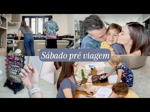 VLOG: Sábado pré viagem + volta pro canal! l Gabi