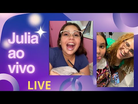 Julia Pessanha  está ao vivo!