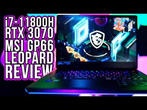 (ENGLISH) MSI GP66 Leopard Review - Best Pure Performance Gaming Laptop Under $2000 So Far