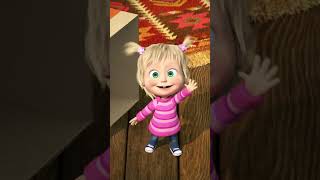 猜猜是誰？👀❓#shorts #瑪莎與熊 #mashaandthebear #發揮想像力 #cartoon  #kids #kidsvideo