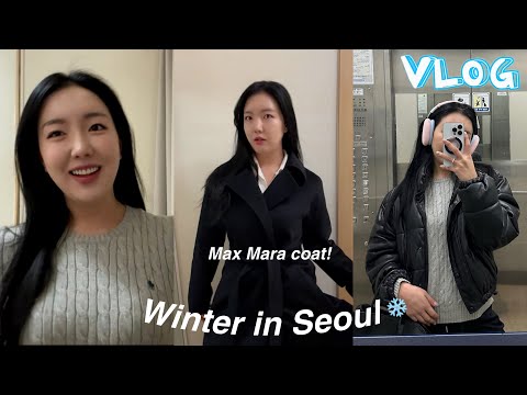 Thrifting designer pieces, recent favorites, date nights & a mental breakdown? November Seoul vlog❄️