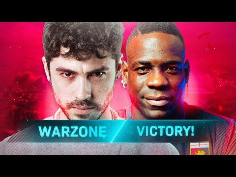 HO GIOCATO A WARZONE CON MARIO BALOTELLI  😱