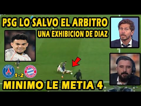 EXPLOTA PRENSA MUNDIAL¡¡ LUIS DIAZ LO FRENO LA UEFA ROJA INJUSTA VS PSG