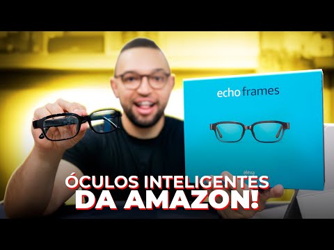 EU COMPREI os ÓCULOS INTELIGENTES da AMAZON! (ECHO FRAMES)