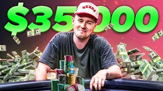 I Made the FINAL TABLE of a $35,000 Poker Tournament!