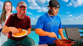 LES COCINE MOLE A MI FAMILIA GRINGA POR PRIMERA VEZ || JC AND SONDRA