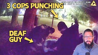 Cops Beat DEAF Guy For "NOT LISTENING"