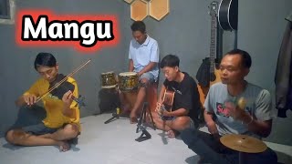 Mangu cover pengamen jalur bebas dangdut koplo akustik