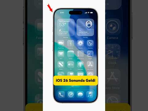 iOS 26 Sonunda yayında!
